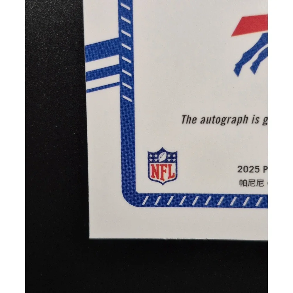 2025 Panini Prizm Sedrick Van Pran # SSI-SVP Significant Signatures (AU) Bills
